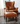 Telus single chair with foot rest