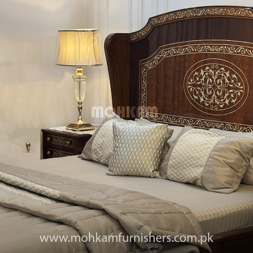 Eethan Traditional Bed by Mohkam Furnishers